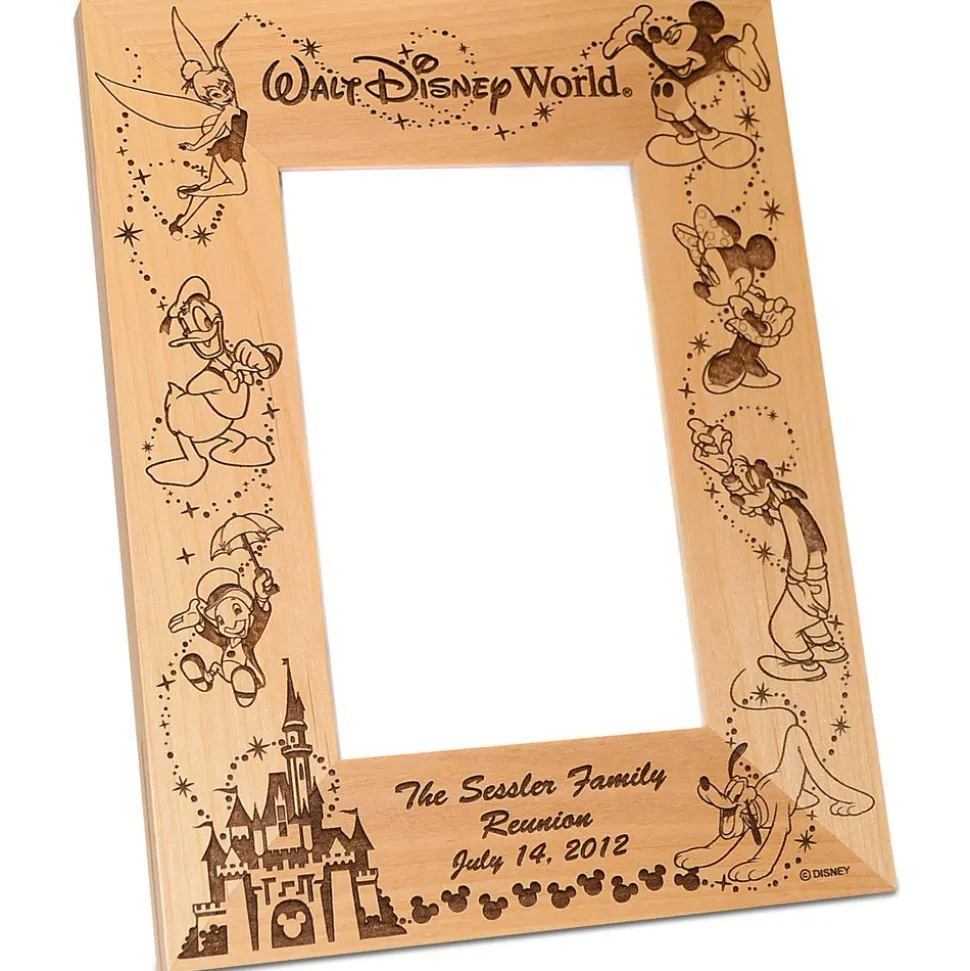 Walt Disney World Cinderella Castle Photo Frame by Arribas – Personalizable