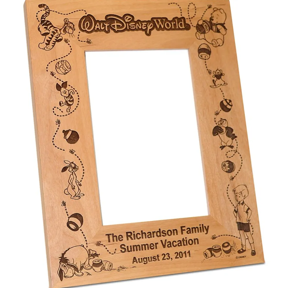 Walt Disney World Winnie the Pooh Photo Frame by Arribas – Personalizable
