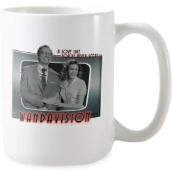 WandaVision Vintage TV Set Coffee Mug – Customizable