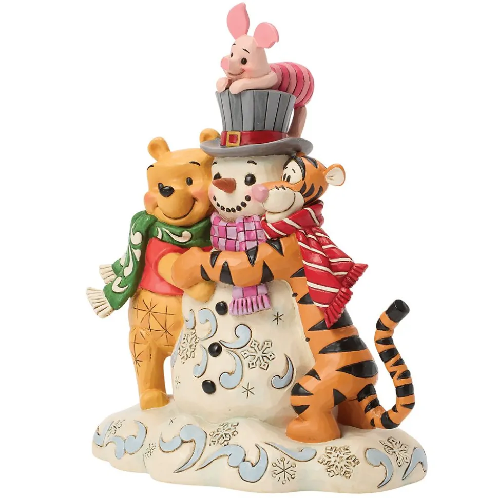 Winnie the Pooh and Pals ''A Chilly Creation'' Figure by Jim Shore