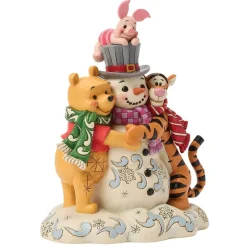 Winnie the Pooh and Pals ''A Chilly Creation'' Figure by Jim Shore