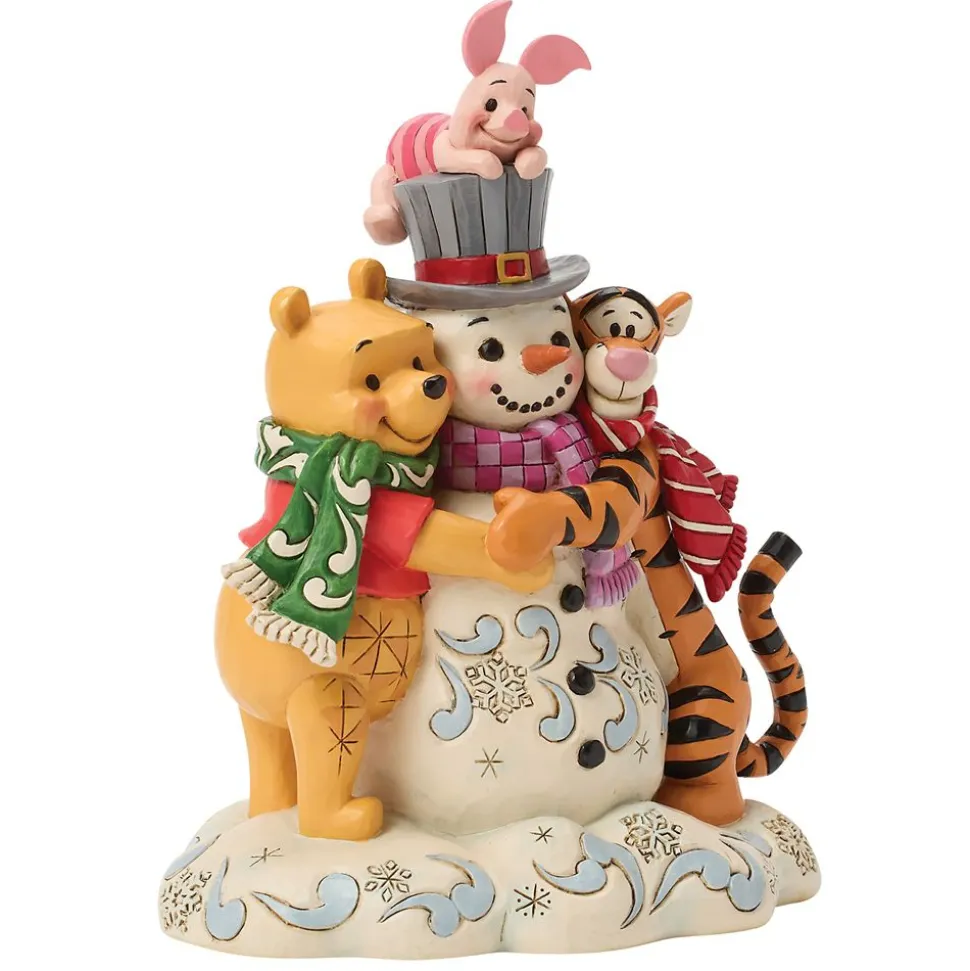 Winnie the Pooh and Pals ''A Chilly Creation'' Figure by Jim Shore