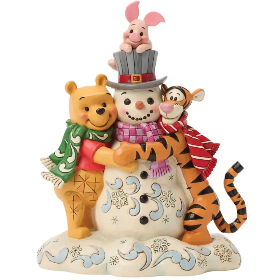 Winnie the Pooh and Pals ''A Chilly Creation'' Figure by Jim Shore