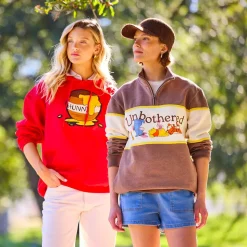 Winnie the Pooh and Pals 1/4 Zip Pullover for Adults