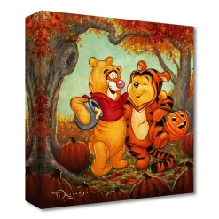 Winnie the Pooh and Tigger ''Friendship Masquerade'' Art by Tim Rogerson – Limited Edition