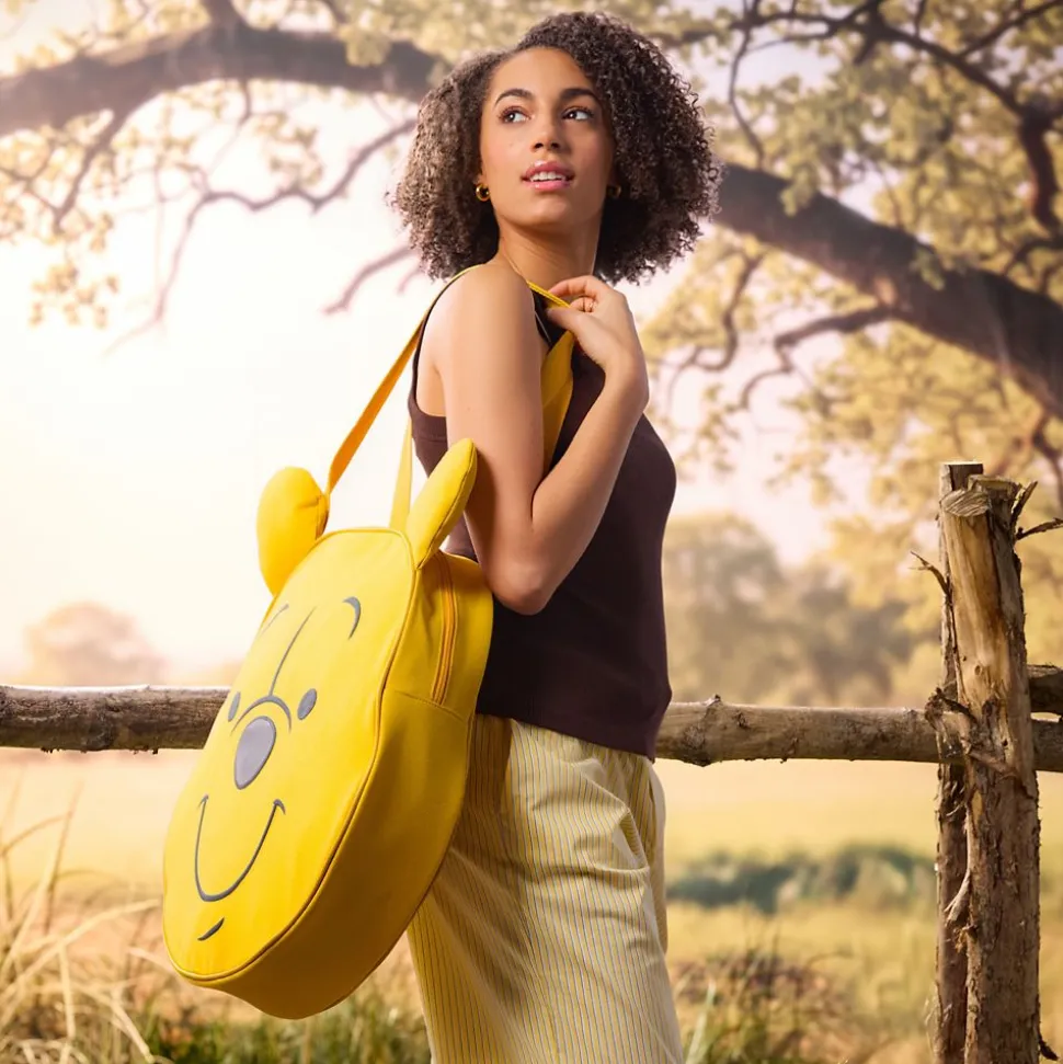 Winnie the Pooh Big Face Canvas Tote
