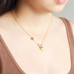 Winnie the Pooh Necklace by CRISLU