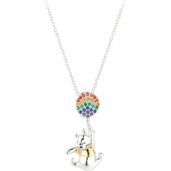 Winnie the Pooh Rainbow Balloon Necklace