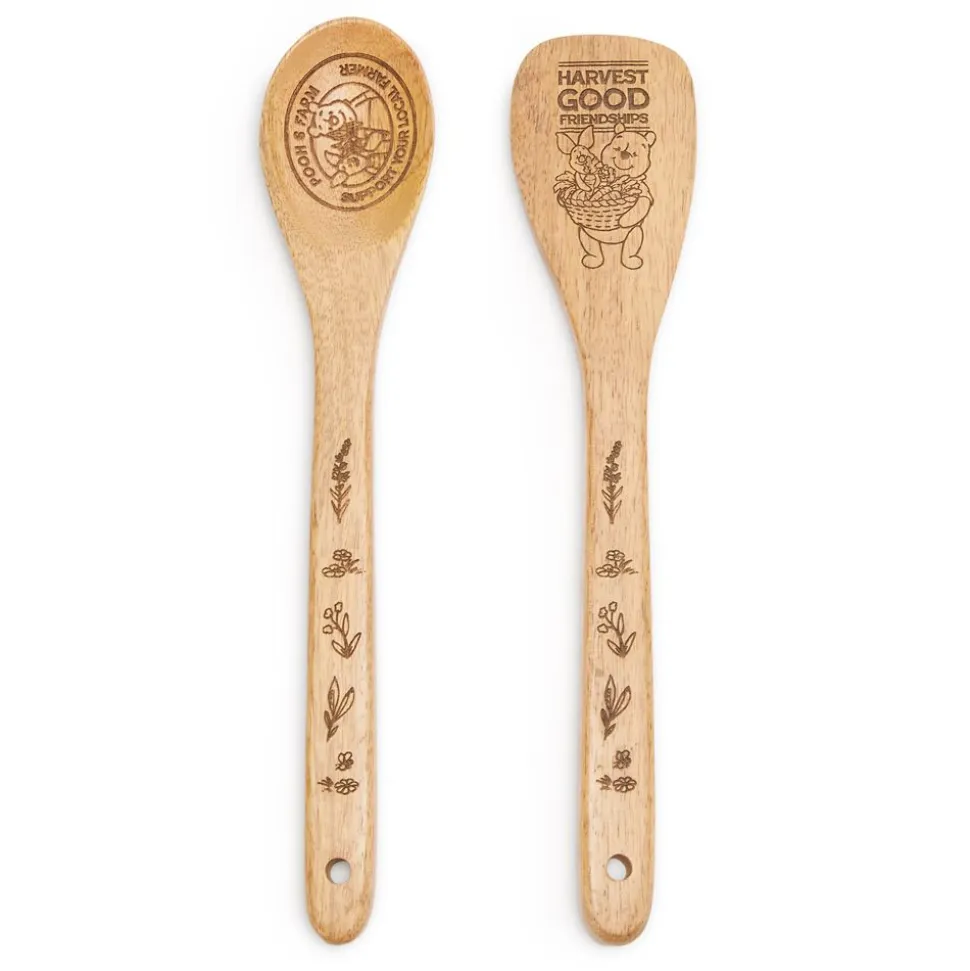 Winnie the Pooh Wooden Salad Spoon Set