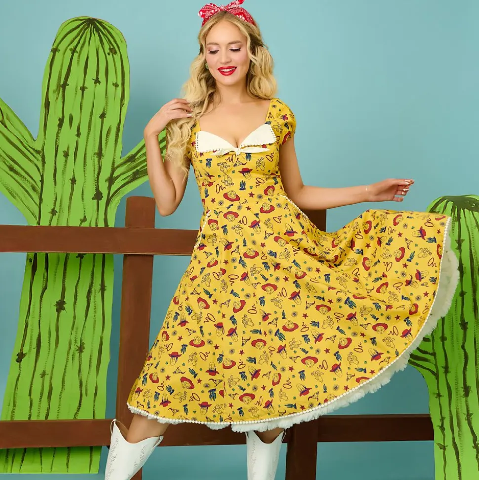 Woody and Jessie Swing Dress for Women by Unique Vintage – Toy Story