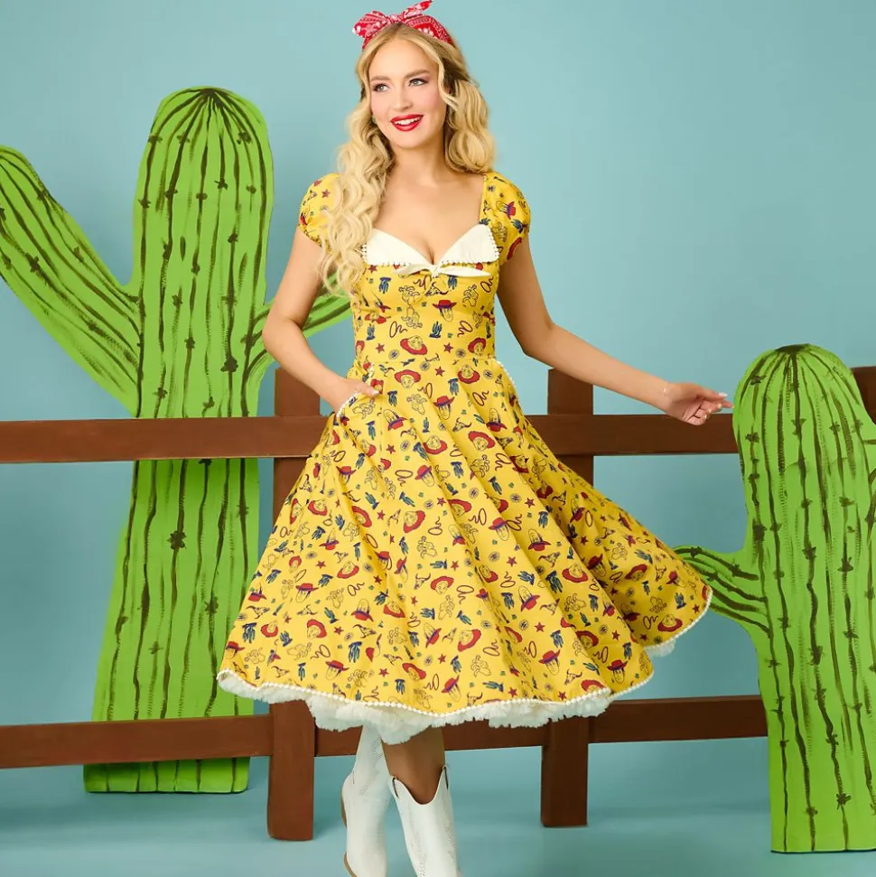 Woody and Jessie Swing Dress for Women by Unique Vintage – Toy Story